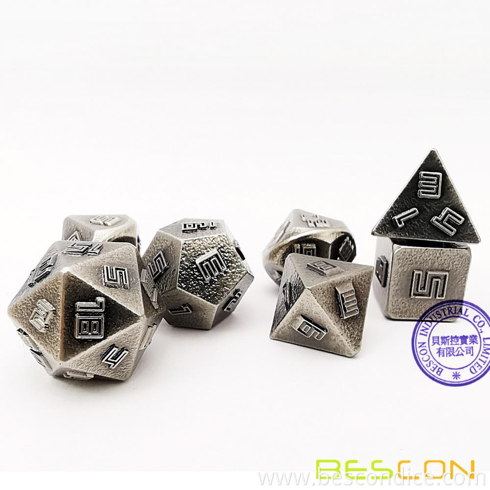 Lode Solid Metal Dnd Dice Set Of 7 1 Lode Solid Metal Dnd Dice Set Of 7 1
